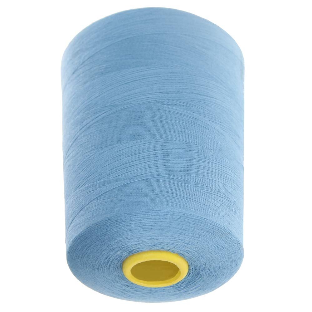 Aicosineg Sewing Thread for Polyester 402 Serger Machine Thread,Embroidery Thread,8000 Yards Per Spools,Connecting Serger Thread for Manual and Machine Sews Fuchsia 123 1Pcs