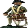 W. Britain's Toy Soldiers W. Britains American Revolution 16089 Colonial Militia Drummer #1 1:30 Scale Pewter view 3