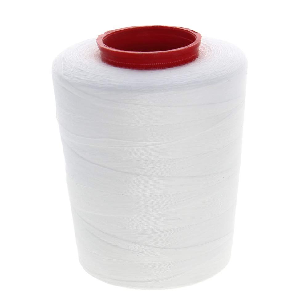Aicosineg Sewing Thread, 8000 Yards Per Spools, Smooth Polyester Strong Thread,402 Serger Machine Embroidery Thread,Suitable for Manual and Machine Sews Yellow 148 2Pcs