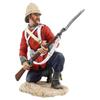 W. Britain Anglo Zulu War 20165X British 24th Regiment of Foot Kneeling Defending 1:30 Scale Pewter view 1