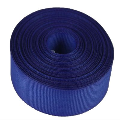 5 Yards 5/8" Grosgrain (SRAu) Rolled up Ribbon 100% Polyester (Royal Blue)