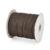 FASHEWELRY 200 Yards Waxed Polyester Cord 0.5mm Eco-Friendly Korean Waxed Beading String for Macrame Jewelry Making Supplies (Brown) view 2