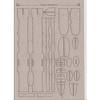 OREL Laser Cutting 326/2 for Leader of Tashkent, 1/200 Scale, Navy, USSR, 1942 view 3