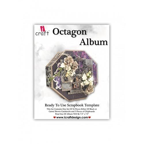 I-Craft Octagon Album Kit, 7.5x7.5