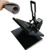 INTBUYING 16x24inch Heat Press Machine Manual Sublimation Flat Transfer Clamshell Machine with Additional Silicone Pad for T-Shirts Mouse Pad Puzzle Printing Crafts Business view 1