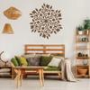 NAKLEO Mandala Painting Large Stencil Diameter 76.8, Oriental Circle Mandala Geometric Ornament, Reusable Plastic Template DIY Art and Craft, Wall Floor Wood Fabric Furniture view 3