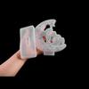 AGCFABS Transparent Silicone Mould Dried Flower Resin Decorative Craft DIY Moon Ghost Castle Mold UV Epoxy Resin Molds for Jewelry (Pedestal) view 3