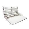 Vallejo - Work Station 50 x 37 cm with Vertical Paint Organizer, Holds up to 112 Bottles of 18 ml (0.6 fl.oz.), 4 of 35 ml (1.18 fl.oz) or 60 ml (2.02 fl.oz), 2 of 200 ml (6.76 fl.oz.) and 10 Brushes view 2