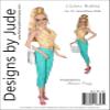Designs by Jude Clam Bake Doll Clothes Sewing Pattern for 16" JamieShow Fashion Dolls view 1