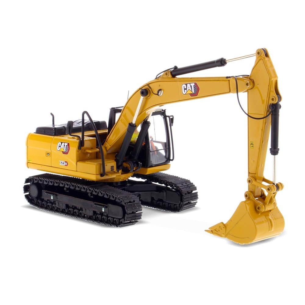 1:50 Caterpillar 323 GX Hydraulic Excavator - High Line Series by Diecast Masters