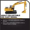 1:50 Caterpillar 323 GX Hydraulic Excavator - High Line Series by Diecast Masters view 3