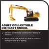 Diecast Masters 1:50 Scale Caterpillar 320 GX Hydraulic Excavator | High Line Series Cat Trucks & Construction Equipment Model 85674 view 3
