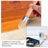 Chalk Paint Brush, Practical Ergonomic Painting and Waxing Tool with Wood Handle for Waxing for Furniture Painting for Home Decor view 4