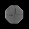 AGCFABS 1Pcs Irregular Coaster Resin Silicone Mold Casting Molds for Making Wine Glass Coffee Coaster Tray Crafts Jewelry Tools (5) view 2
