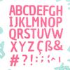 Craftelier - Set of 39 Uppercase Letters and Symbols Dies for Card Making, Scrapbooking and Craft Projects | Compatible with Various Die Cutting Machines and Materials | Size Approx. 3 cm view 1