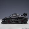 Autoart Mclaren Senna Stealth Cosmos Black with Carbon Accents 1/18 Model Car view 3