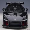 Autoart Mclaren Senna Stealth Cosmos Black with Carbon Accents 1/18 Model Car view 4