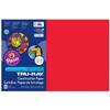 Tru-Ray Construction Paper, Festive Red, 12" x 18", 50 Sheets Per Pack, 5 Packs view 2