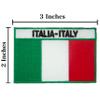 A-ONE - Milan Cathedral Shield Emblem+Italy Flag Patch and Pinbadge, Duomo di Milano, Landmark Applique, Historic Site Patch, Italy Flag Lapel Pin, Gift Choice, Stick/Iron on Clothes NO.226B view 3