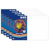 Tru-Ray Construction Paper, White, 12" x 18", 50 Sheets Per Pack, 5 Packs view 1