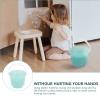 EXCEART Paint Brush Wash Bowl Pen Wash Bucket Set Artist Brush Basins Sturdy Plastic for Outdoor view 4