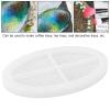 Silicone Tray Resin Casting Fruit Tray Silicone Decorative Tray Plate DIY Accessory Craft Decors(Fish Scales) view 3