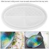 Silicone Tray Resin Casting Fruit Tray Silicone Decorative Tray Plate DIY Accessory Craft Decors(Fish Scales) view 4