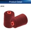 Bettomshin Sewing Thread Polyester Serger Machine Thread 8000 Yards Per Spools Embroidery Thread Connecting Serger Thread 40S Dia for Manual and Machine Sews Purple 2pcs view 4