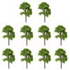 jweemax 10pcs Model Trees, Scenery Building Model Fake Trees for DIY Crafts view 1