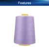 Bettomshin 1Pcs Sewing Thread Polyester Serger Machine Thread 8000 Yards Per Spools Embroidery Thread Connecting Serger Thread 402 Dia for Manual and Machine Violet 192 view 3