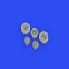 Eduardo 1/48 Brushin Canadia Saber F.4 Wheel (For Airfix) Part for Plastic Models EDU648673 view 3