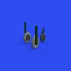 Eduardo 1/48 Brushin Canadia Saber F.4 Wheel (For Airfix) Part for Plastic Models EDU648673 view 4