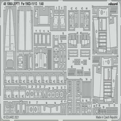 Eduard EDP481066 Photoetch Set, Various
