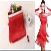 YYCRAFT 10 Yards 6 Inch Wide Tassel Curtain Fringe Trim by the Yard for DIY Sewing Crafts Clothing Curtains Decoration-Red view 3
