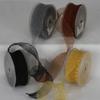 Brown Solid Woven Edge Ribbon 1.5" x 16 Yards view 2