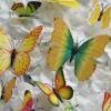 12-Pack 3D Butterfly Wall Decals Stickers Butterfly for Wedding Party Table Scatter Scrapbook Craft Card Decoration (Yellow) - DIY view 3
