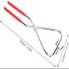 Zerodis Dipping Tong Pottery Tool, 2Pcs Stainless Steel Sculpture Tongs with Handle Pliers Supplies view 2