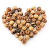 BENBOR Wooden Loose Beads Jewelry Making Kits Bracelet Necklace DIY Craft Beading Kits Art Craft Home Ornaments 100Pcs 1# view 2
