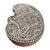 Royal Kraft Paisley Wooden Printing Block - DIY Henna Fabric Textile Paper Clay Pottery Stamp ESIEtag026 view 1