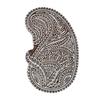 Royal Kraft Paisley Wooden Printing Block - DIY Henna Fabric Textile Paper Clay Pottery Stamp ESIEtag026 view 2