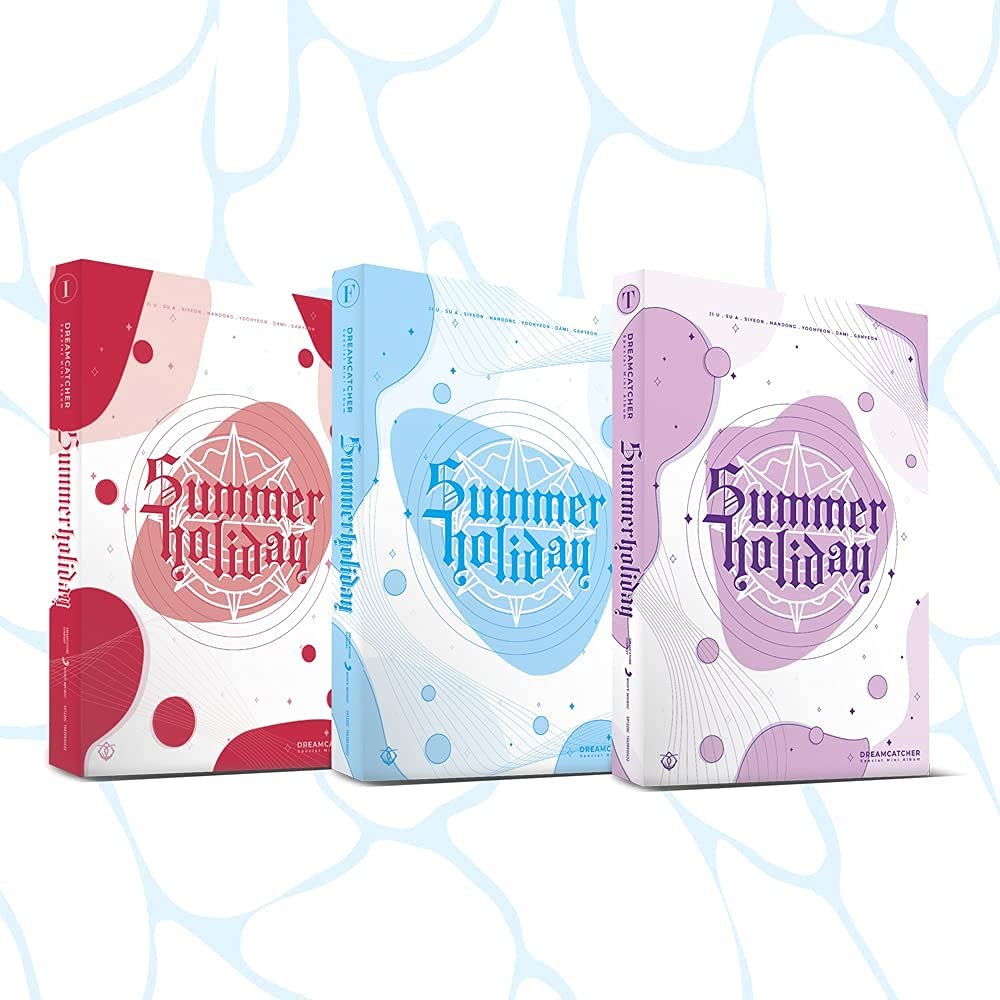 Dream Catcher Summer Holiday Special Mini Album Normal Edition Random Version CD+64p Booklet+1p Film Photo+3p PhotoCard+3p Luggage Sticker+Message PhotoCard SET+Tracking Kpop Sealed