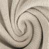 100% Cotton Sweater Knit Fabric Beige - per Yard view 1