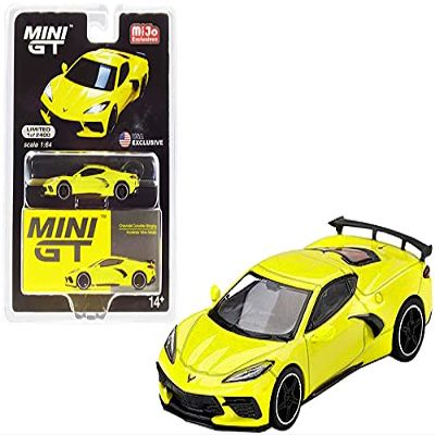 Mini GT 2020 Chevy Corvette Stingray , Accelerate Yellow Metallic MGT00195-MJ - 1/64 Scale Diecast Model Toy Car