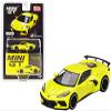 Mini GT 2020 Chevy Corvette Stingray , Accelerate Yellow Metallic MGT00195-MJ - 1/64 Scale Diecast Model Toy Car view 1
