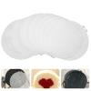 FOMIYES 10pcs DIY Plastic Mesh Sheets for Cross Stitch and Crafting Durable Round Sheets for Easy Embroidery for Handmade Projects and Bag Making view 4