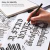 ARTEZA Micro-Line Ink Pens, Set of 9, Black Fineliners with Japanese Archival Ink, Art Supplies for Comic Artists and Illustrators view 4