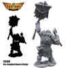 First Legion Orc Standard Bearer Uchyn Figure Kit 28mm Heroic Scale Miniature Unpainted view 4