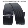 DTKJ 3 inch Black Heavy Polypropylene Polypro Webbing,Heavy-Duty Webbing Strap 75mm Wide,10 Yards/lot view 3