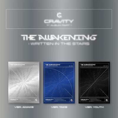 Starship Ent. CRAVITY - The Awakening :Written in the Stars (Vol.1) Album+Extra Photocards Set (TAKE ver.)