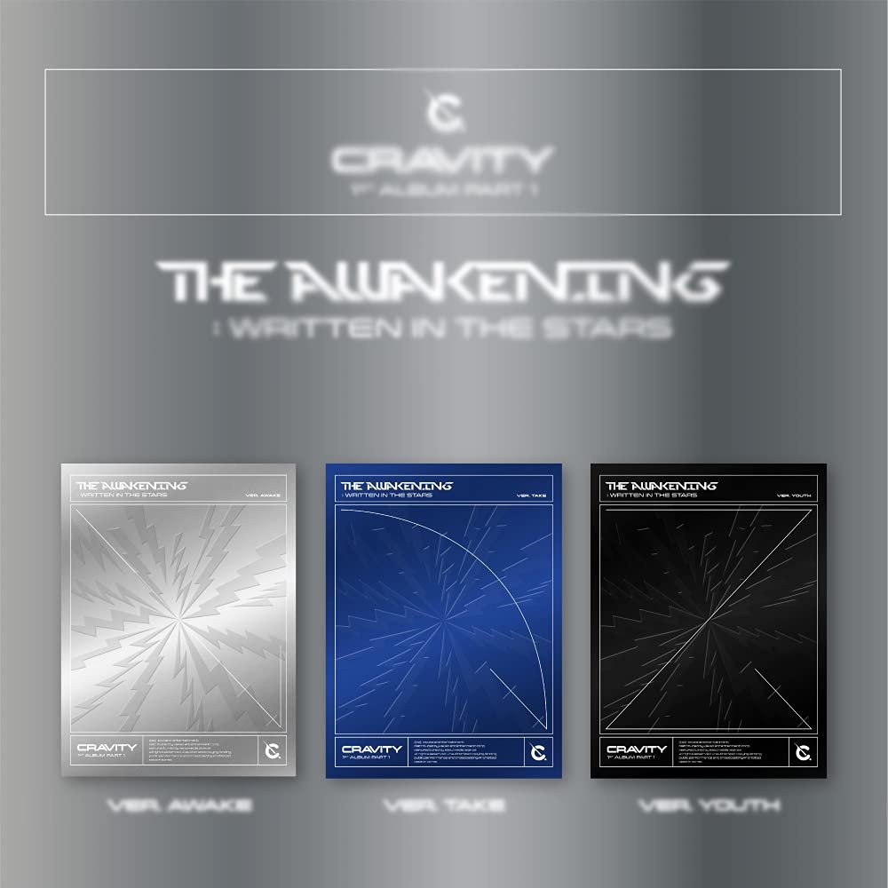 Starship Ent. CRAVITY - The Awakening :Written in the Stars (Vol.1) Album+Extra Photocards Set (TAKE ver.)